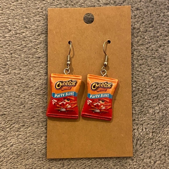 Jewelry Party Size Cheetos Bag Earrings Poshmark